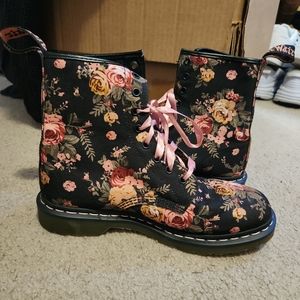 Floral Dr. Martens Size 11 women's